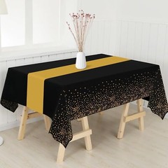 Childom 3 Pack Graduation Tablecloth,Graduation Party Decorations 2025,Black …
