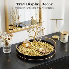 150PCS Gold Acrylic Ice Rocks – Elegant Faux Nuggets for Table Scatter & Decor