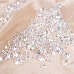 4000 Iridescent Acrylic Diamond Beads Vase Fillers DIY Crafts Party Decorations