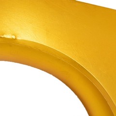 7 ft Gold Metallic Spandex Wedding Arch Cover for Arc de Triomphe Stand Party