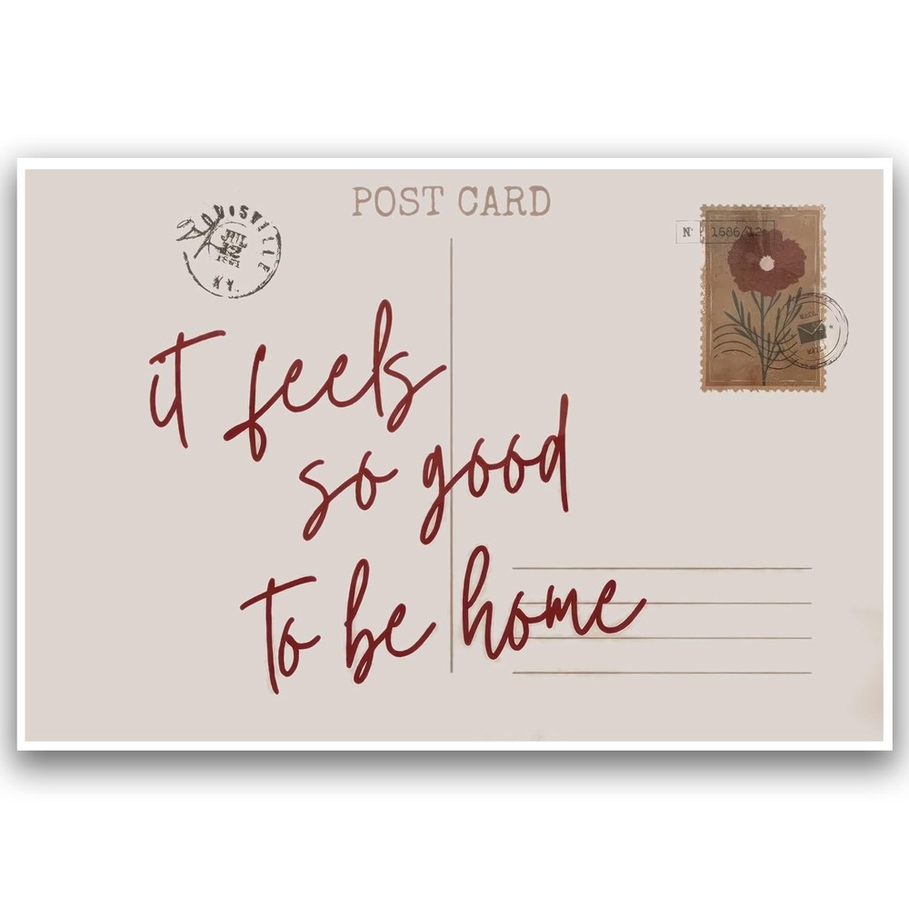 Warm Healing and Cozy Home Decor Print Retro Apartment Aesthetic Vintage Post…