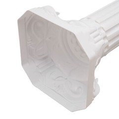 2PCS Plastic White Wedding Party Roman Pillar Artistic Roman Column Statue