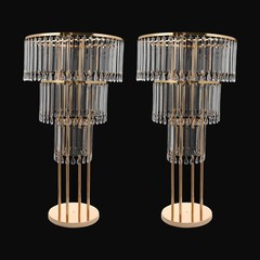 3-Tier Flower Stand for Wedding, Crystal Flower Stand, Weddings Decoration