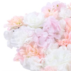 8 Pieces Artificial Flower Wall Silk Flower Beautiful Floral Wall 40x60cm Decor