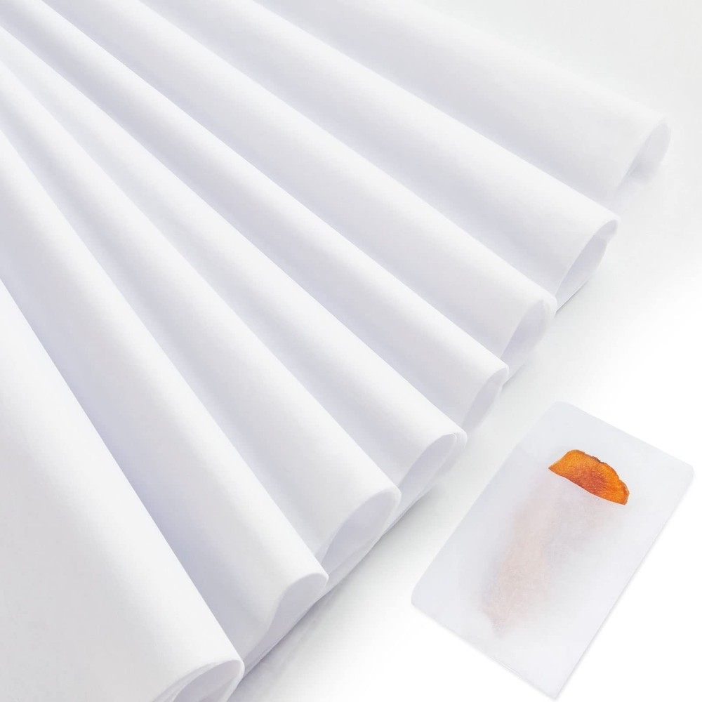 Gersoniel 100 Sheets 15 x 20 Inch No Acid Free White 15 x 20 Inch, white