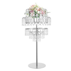 5-Tiers Flower Stand Multi-function Flower Stand Tabletop Wedding Flower Stand