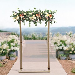Wood Wedding Arch for Ceremony Wooden Arbor Decor for Parties Garden Backdrop