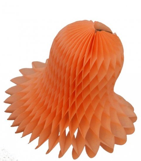 9″ Honeycomb Tissue Wedding Bells (6-pack) by Devra Party