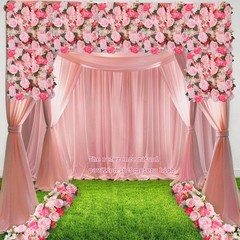 Pack of 10 Wedding Arch Decorations, 20.47 inch Artificial Flower Table