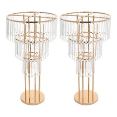 3-Tier Flower Stand for Wedding, Crystal Flower Stand, Weddings Decoration Stand