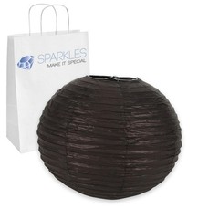 20 pcs 6″ inch Chinese Paper Lantern – Black – Wedding Party Event Decoratio tx