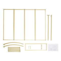 Ballon Arch Stand And 2 Wedding Flower Stands, Arch Backdrop Stand For Parties