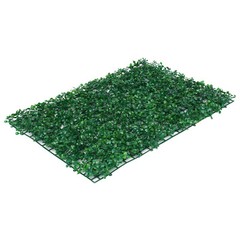 12 Pack Artificial Boxwood Wall Hedge Mat PE Privacy Fence Grass Panels 40*60cm