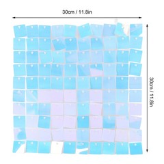 8PCS Glitter Wall Backdrop Shimmery Wall Panel For Party Decoration Easy To Use