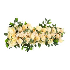 Artificial Flowers for Party Wedding 100*30cm Artificial Silk Flowers Row HOT