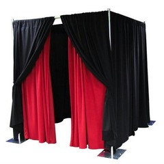 BLACK 10 ft x 10 ft Adjustable Hardware Kit Wedding Canopy Chuppah Mandap Booth
