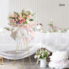 2pcs Flower Plant Stand Display 3.4ft Tall Flower Pot Holder Rack For Decor USA