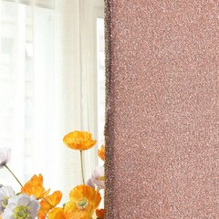 6 ft ROSE GOLD Metallic Fitted Spandex Round Top Arch STAND COVER Party Events