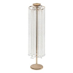 Large Gold Crystal Vases Centerpieces Flower Stand Wedding Centerpieces Decor.
