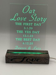 wedding Custom Made Led sign custom