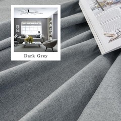 DUALIFE 132 Inch Curtains Extra Long Back Tab and Rod Pocket Thermal Insulate…
