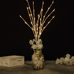 White Bushes Centerpiece LED LIGHTS Wedding Party Decorations WHOLESALE