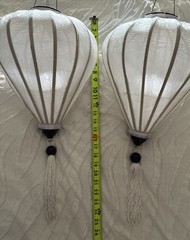 2pc, AUTHENTIC VIETNAMESE SILK LANTERNS