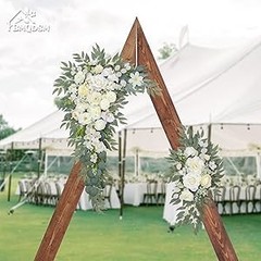 Wedding Arch Flowers (Set of 2) Wedding Decor and Artificial Flower Arrangements
