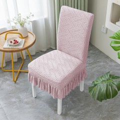 Chair Cover Dining Room Elastic Thick Seat Cover Slipcover Home Decor 1/4/6Pcs