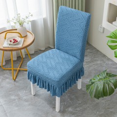 Chair Cover Dining Room Elastic Thick Seat Cover Slipcover Home Decor 1/4/6Pcs