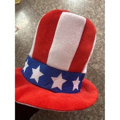 Star and Stripe Hat for National For Celebration Patriotic Party Decoration