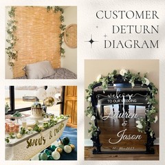 Der Rose 2Pack 13Ft Artificial Eucalyptus Flower Garland with Fake Rose Flowe…