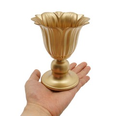 10x Metal Flower Trumpet Vases DIY Elegant Wedding Tabletop Centerpieces Vases