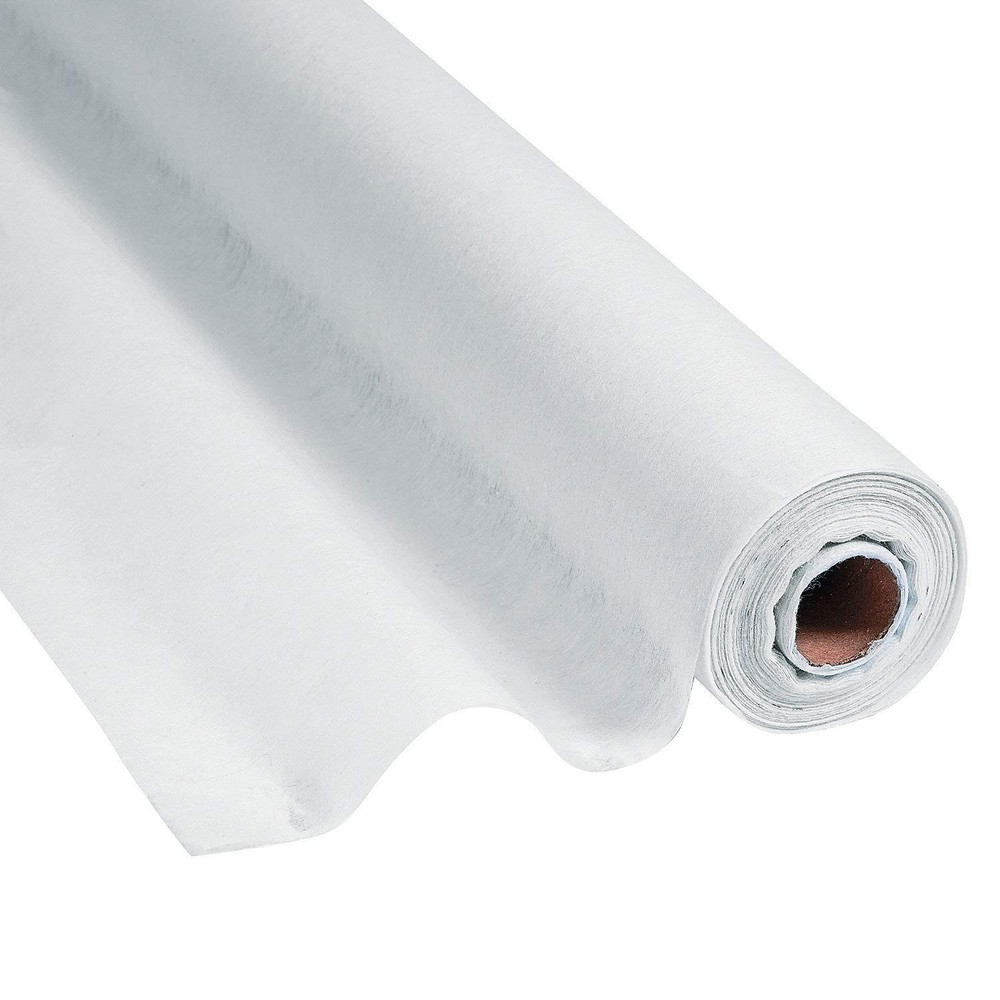 Fun Express White Gossamer Roll Wedding Decor – Sheer Draping for 100′,