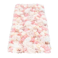Silk+Plastic Flower Walls Artificial Flower Wall Panels Wedding Party Background
