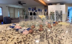 Curated Wedding Décor Collection – Blush, Navy & Ivory