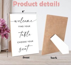 Please Find Your Seat Sign, Minimalist Bridal Shower Sign, Wedding Welcome Si…