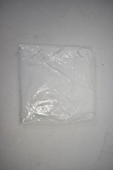 Lot of 3 Polyester Banquet Chair Covers White Wedding Event Decorations