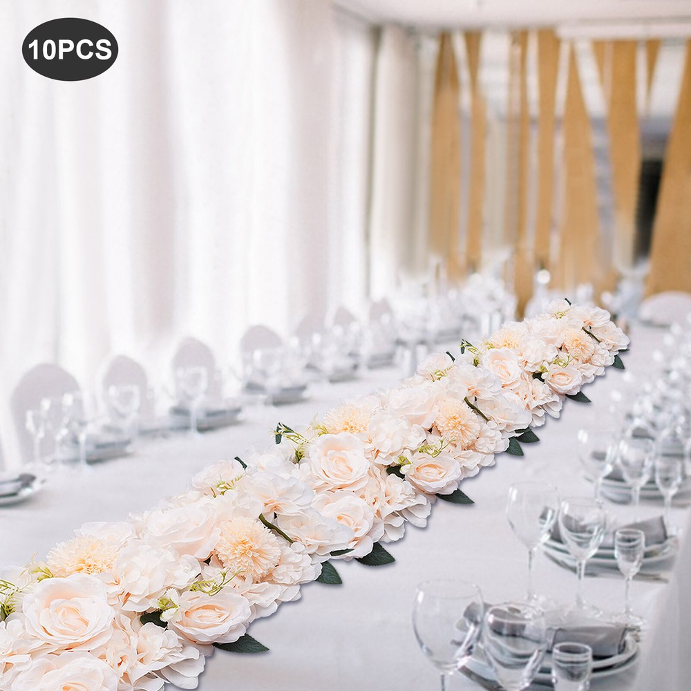 10Pcs Table Reception Decor Artificial Centerpiece Kitchen Living Room Decor