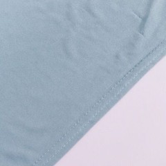 4 Matte DUSTY BLUE Fitted Spandex Half Moon Wedding Arch Backdrop STAND COVERS