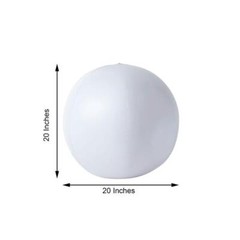 20″ ASSORTED LED Ball Orb Inflatable FLOATING POOL LIGHT Wedding Decorations