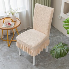 Chair Cover Dining Room Elastic Thick Seat Cover Slipcover Home Decor 1/4/6Pcs