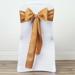 50 Polyester CHAIR SASHES Bows Ties Wedding Party Banquet Dinner Decorations