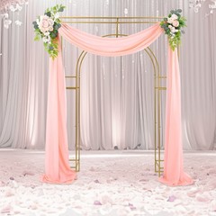 Wedding Arch Backdrop Stand 180*30*250cm Wedding Arches for Ceremony Square