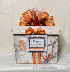 Camo wedding card box,wedding decorations,camo wedding dress,camo wedding rings