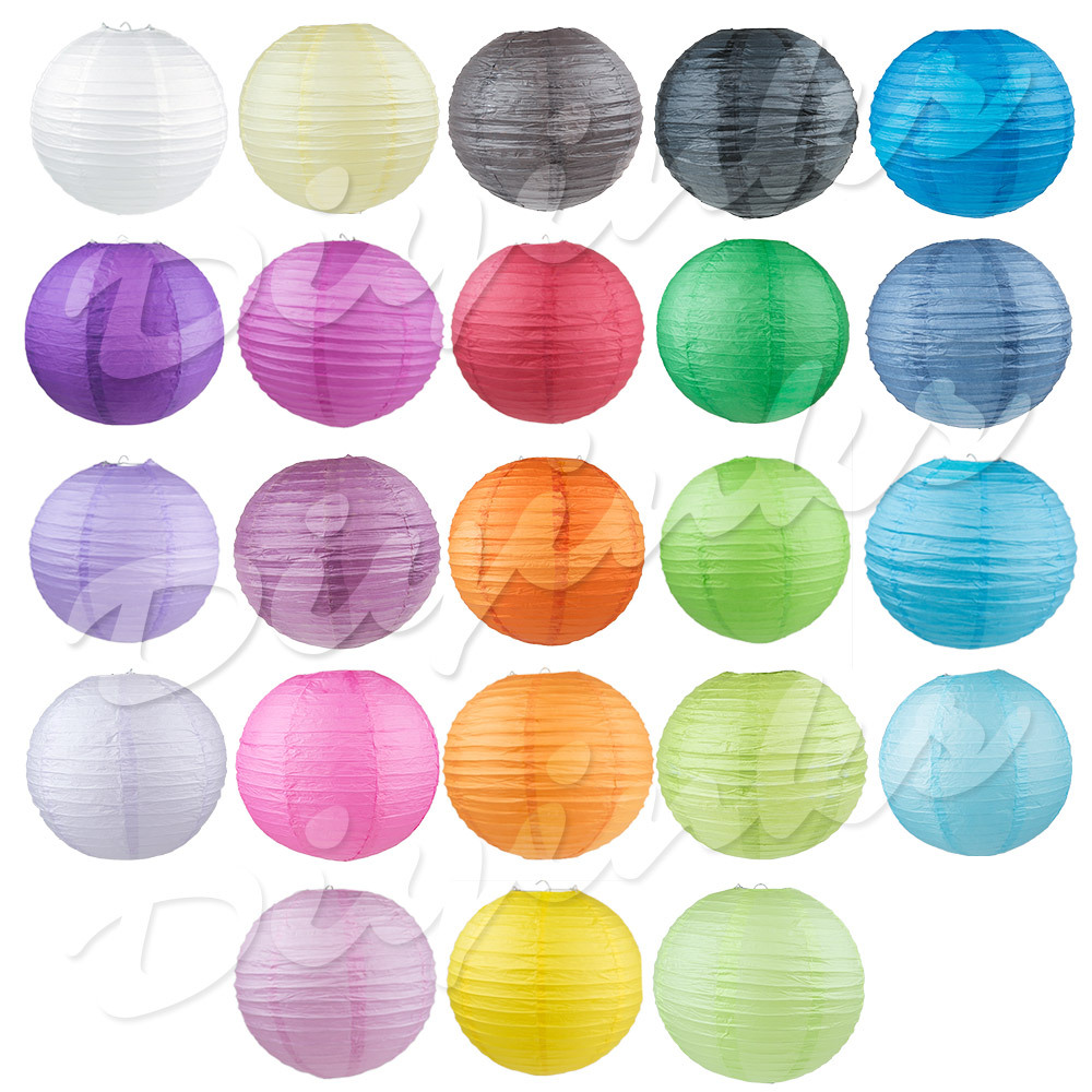 Chinese Paper Lantern Decoration Wedding Party Festival 8″ 10″ 12″ 14″ 16″