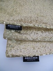 Sequin gold PILLOW COVERS 18″ x 18″ Square Cushion (3 Pieces)