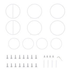 Metal Round Wedding Stand Detachable Outdoor Party Ceremony Wreath Hoop Decor
