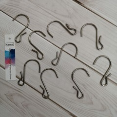 20pcs 44*25mm Chrome Metal Hook Hanger Connector for Hanging Crystal Prisms