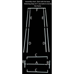 Square Wedding Welcome Sign Backdrop Stand